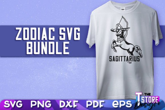 Download Sagittarius Zodiac SVG | Astrology SVG - Premium Resources