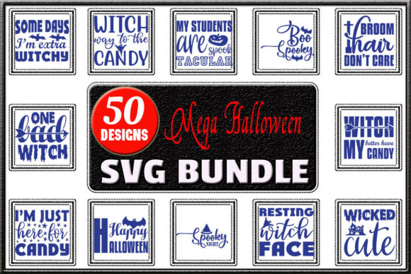 Download Mega Halloween Quotes Designs Bundle - Halloween Collection