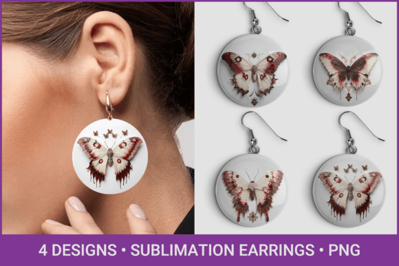 Download Earrings Sublimation Halloween Designs - Halloween Collection