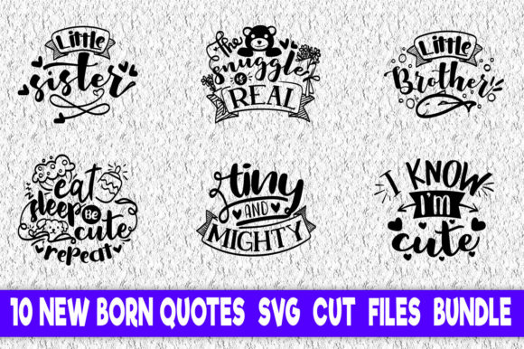 Download New Born Quotes Bundle - Premium Resources