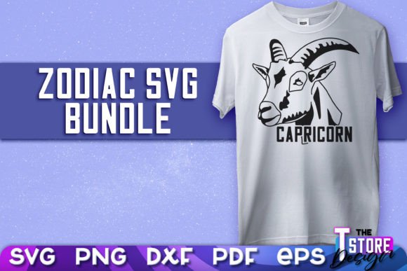 Download Capricorn Zodiac SVG | Astrology SVG - Premium Resources